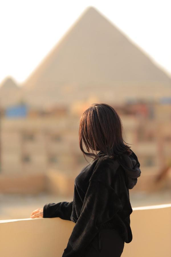 Bed and Breakfast Three Golden Pyramids Kairo Exterior foto